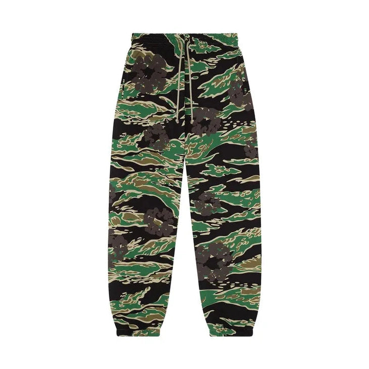 Denim Tears Wreath Sweatpant 'Green Camo'