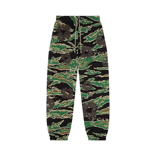Denim Tears Wreath Sweatpant 'Green Camo'