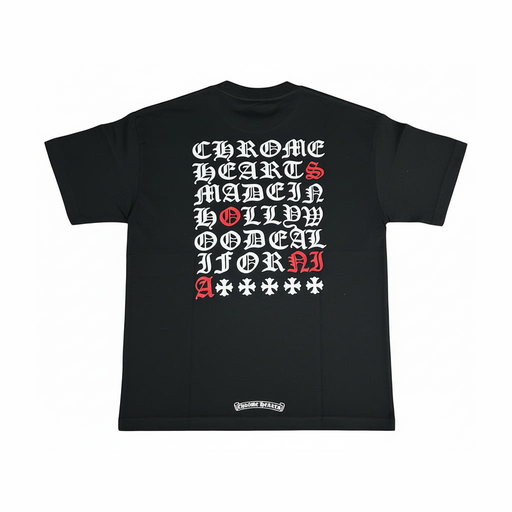Chrome hearts Red Letter Black