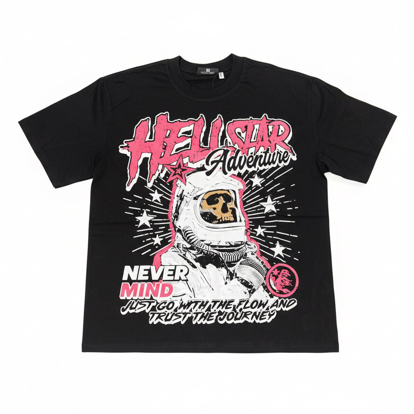 HELLSTAR Pink Astronaut Black