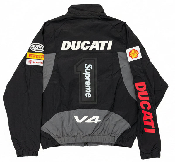 SUPREME Ducati track jacket black