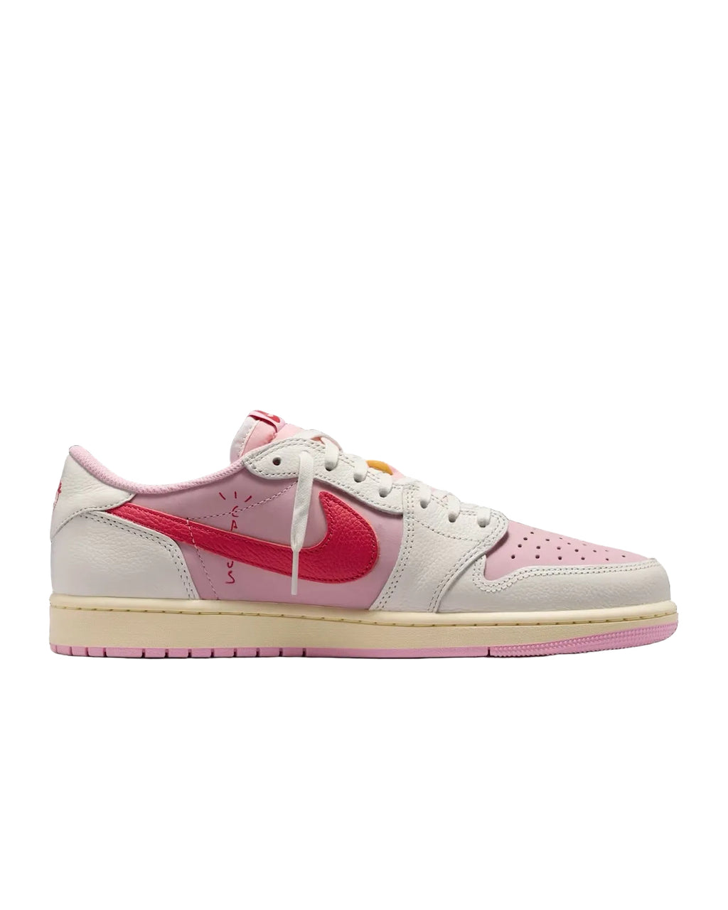 Air Jordan 1 Low x Travis Scott Shy Pink and Tropical Pink