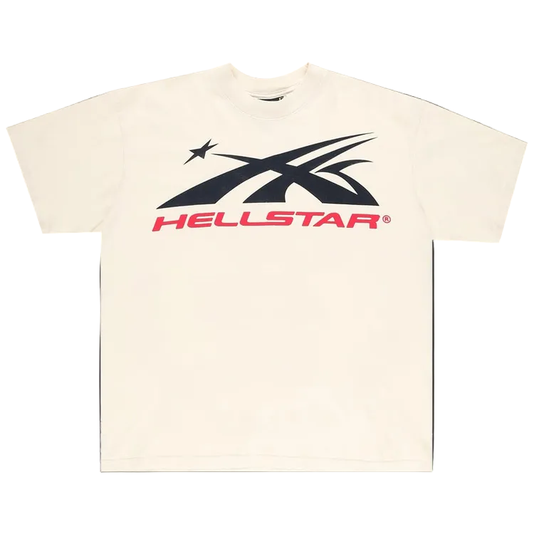 HELLSTAR Sport Logo Gel White | TSHIRT