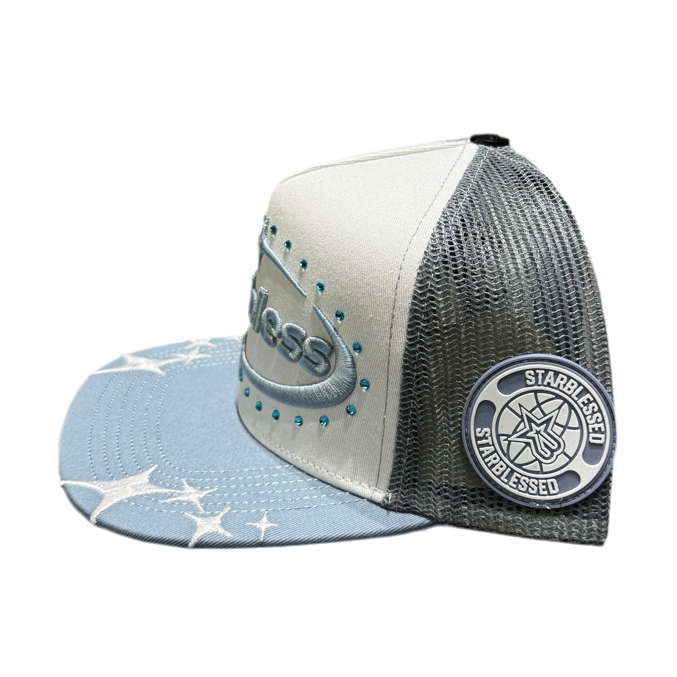 STARBLESS LOGO azul/blanco