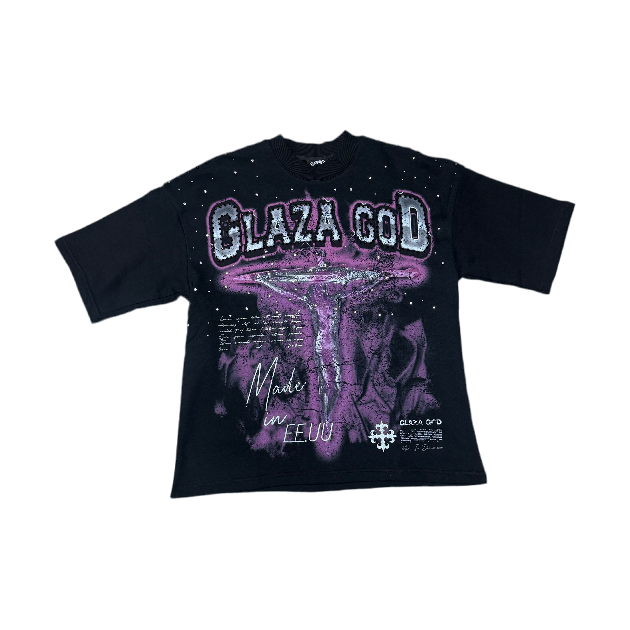 GLAZAGOD CRUCIFICADO violeta