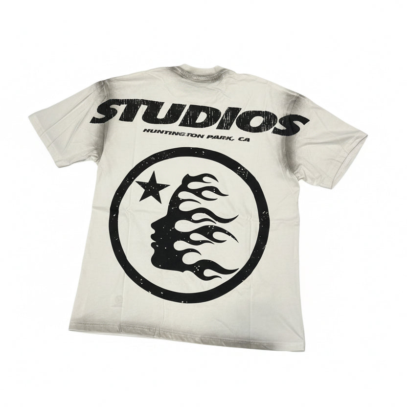 HELLSTAR LOGO GREY BLING