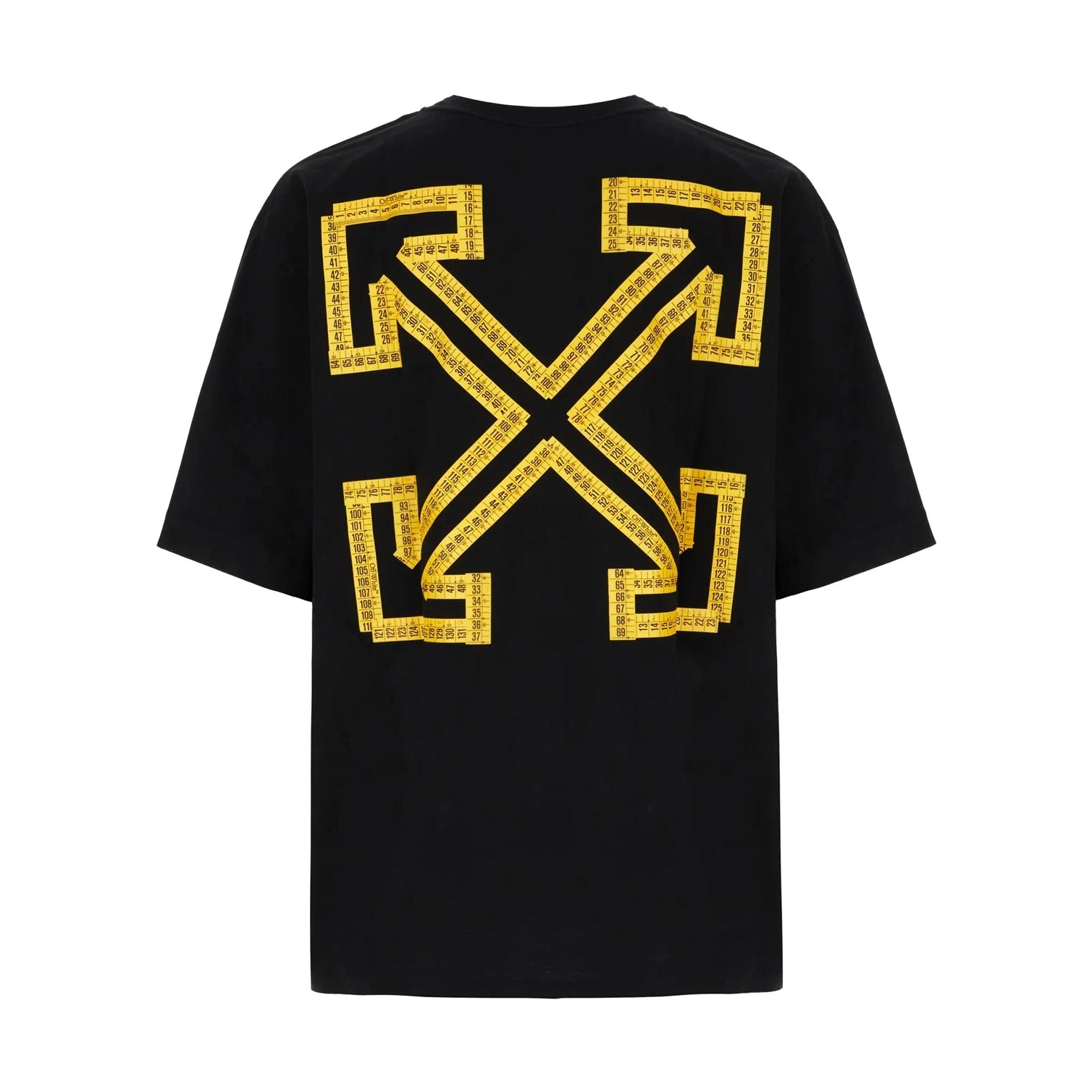 Off-White Tape Measure Tee Black