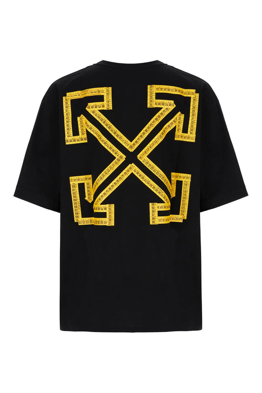 Off-White Tape Measure Tee Black