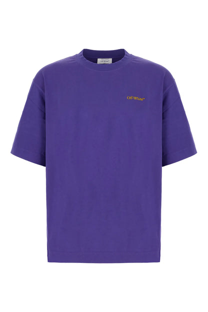 Off-White Tape Measure Tee Purple