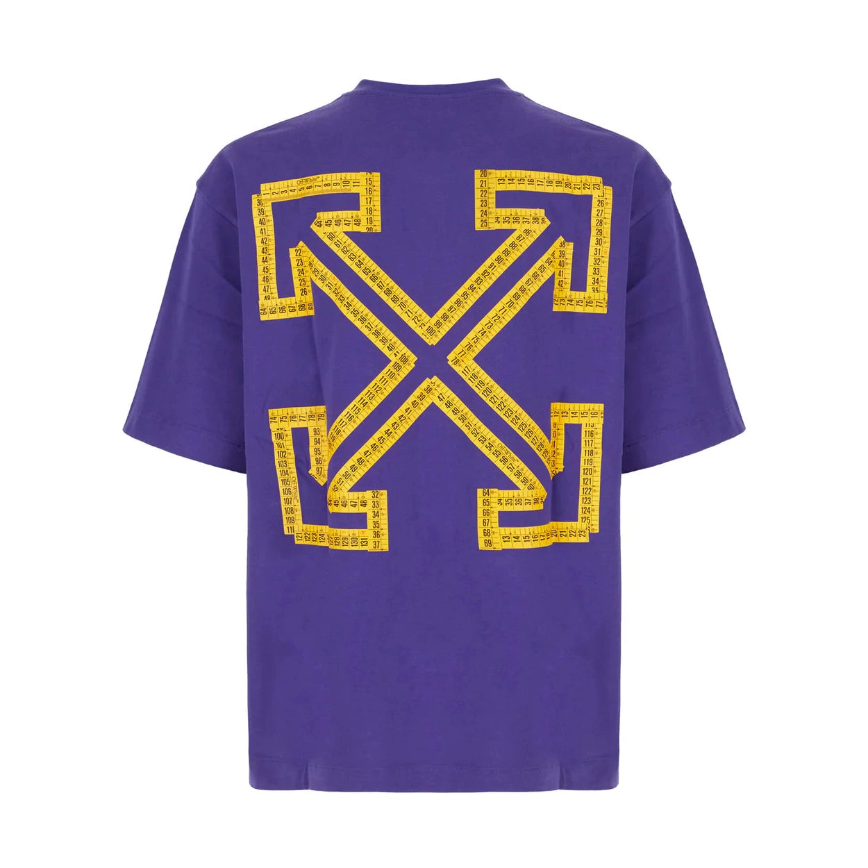 Off-White Tape Measure Tee Purple