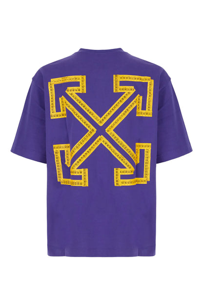 Off-White Tape Measure Tee Purple