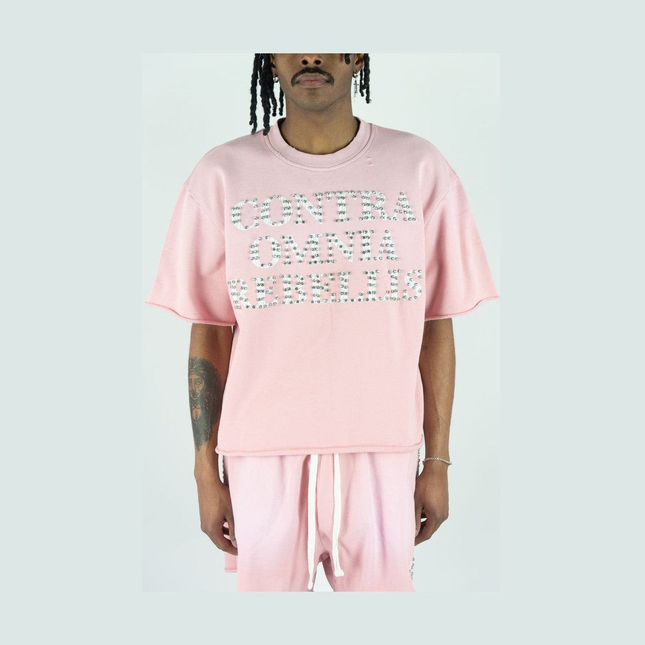 Shady F/Terry Tee Pink