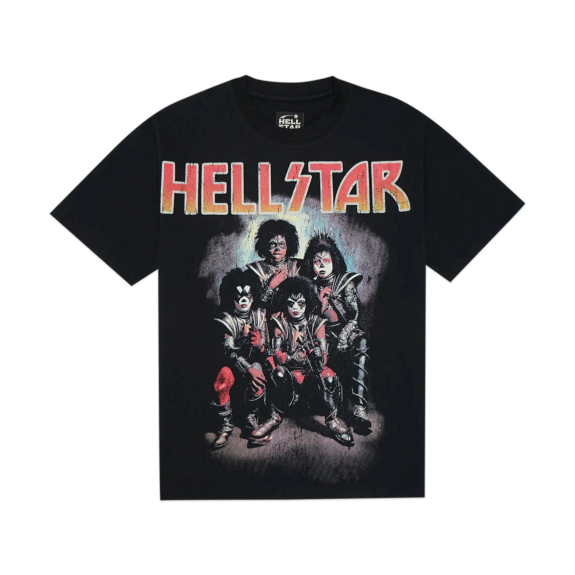 Hellstar Kiss Band Graphic T-Shirt