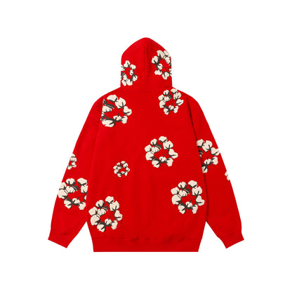 DENIM TEARS Red Hoodie