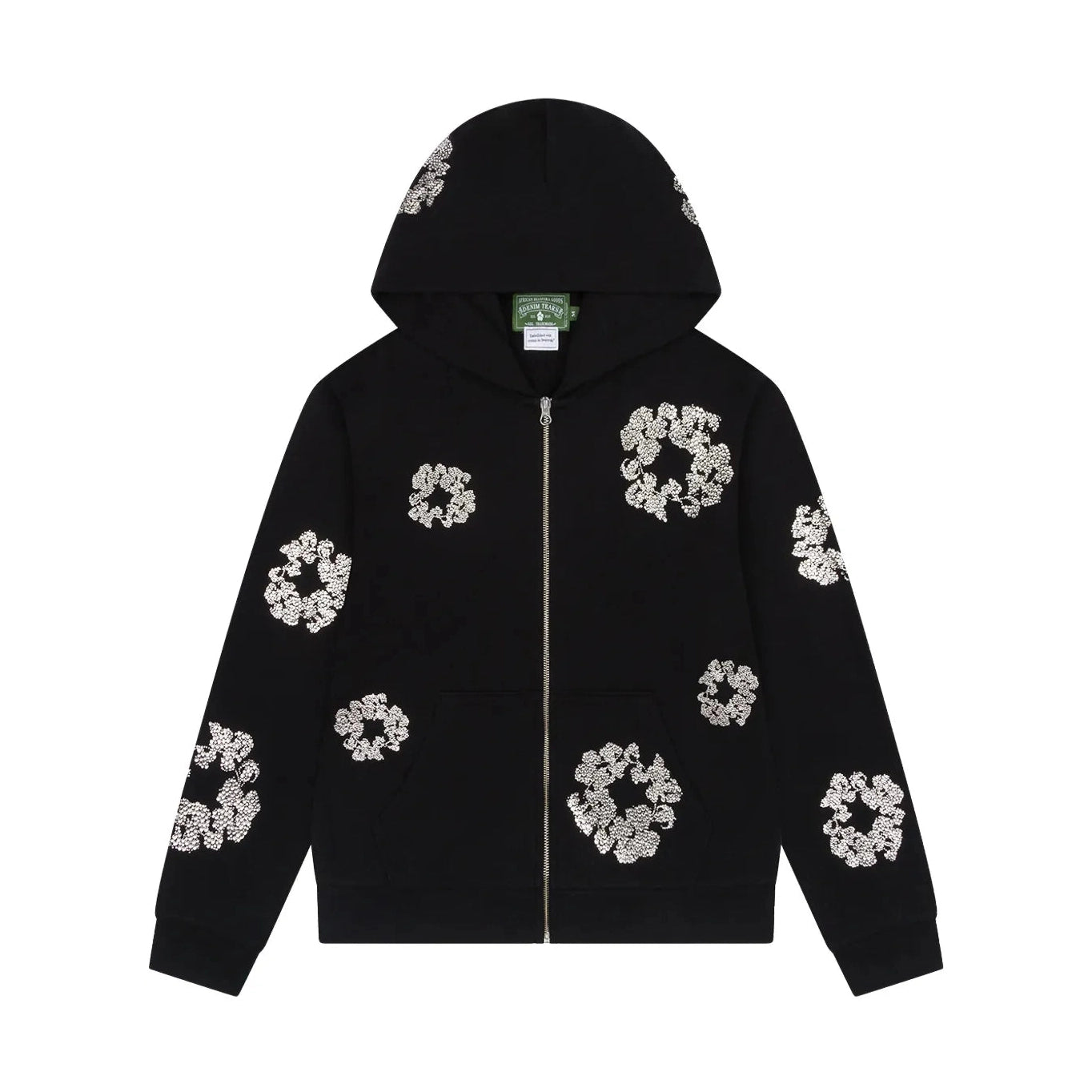 Denim Tears Black/Grey Zip-Up