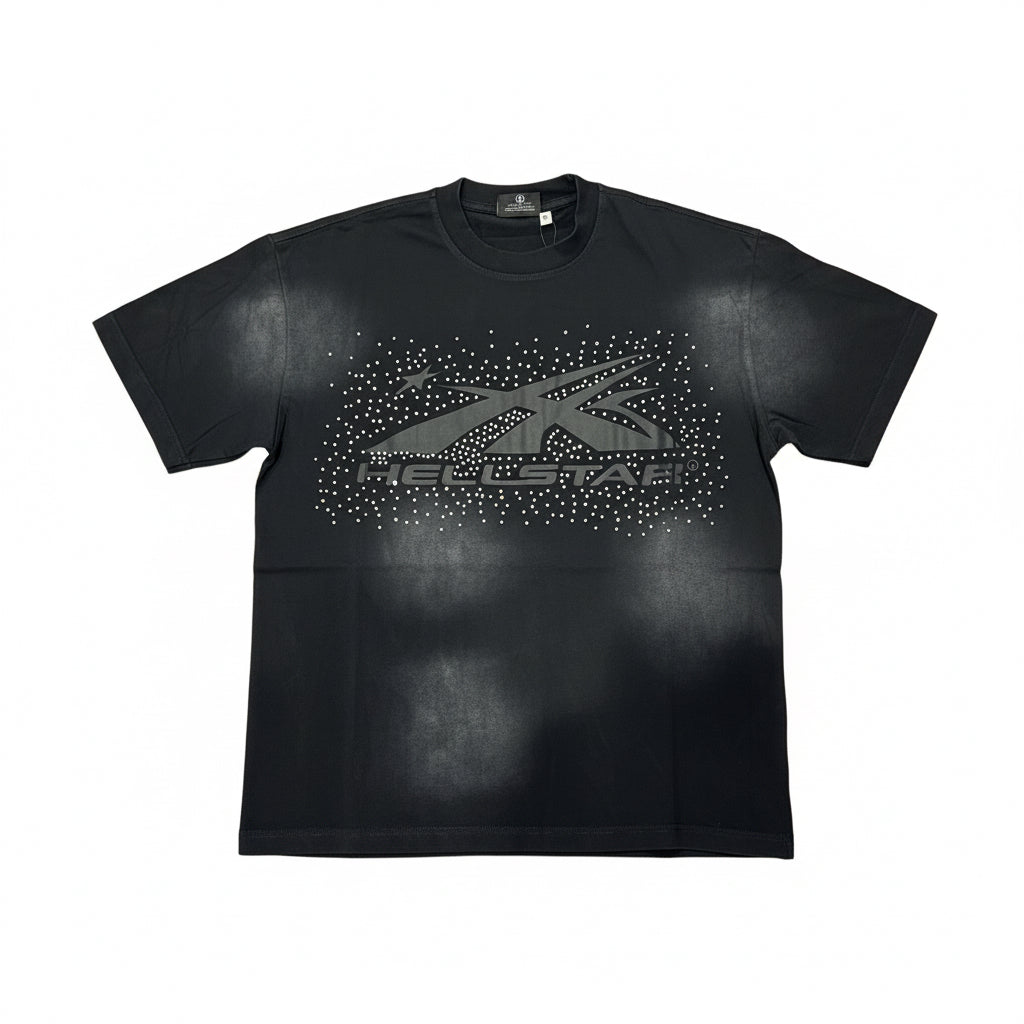 HELLSTAR SPORT LOGO BLACK BLING