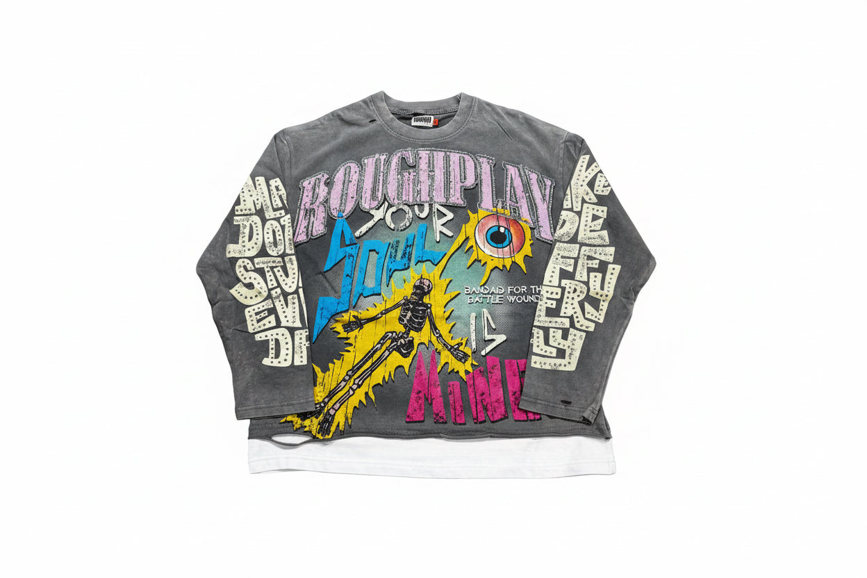 Rough play Bandaid grey soul