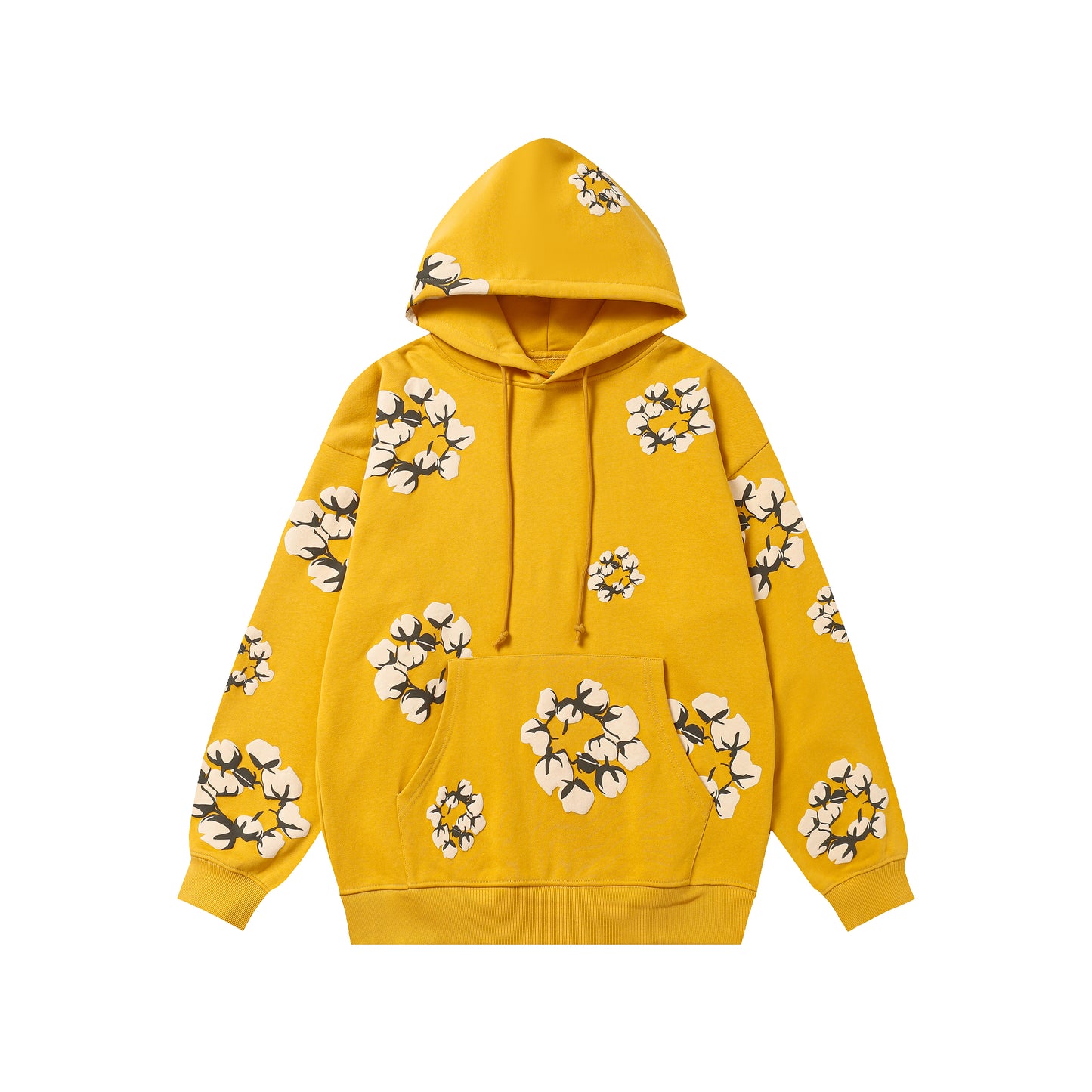 DENIM TEARS Yellow Hoodie