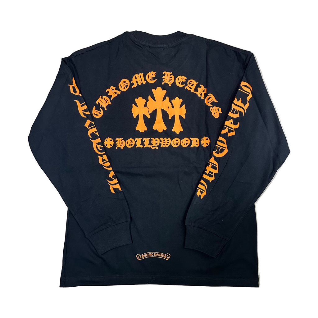 Chrome Hearts Longsleeve Logo Orange