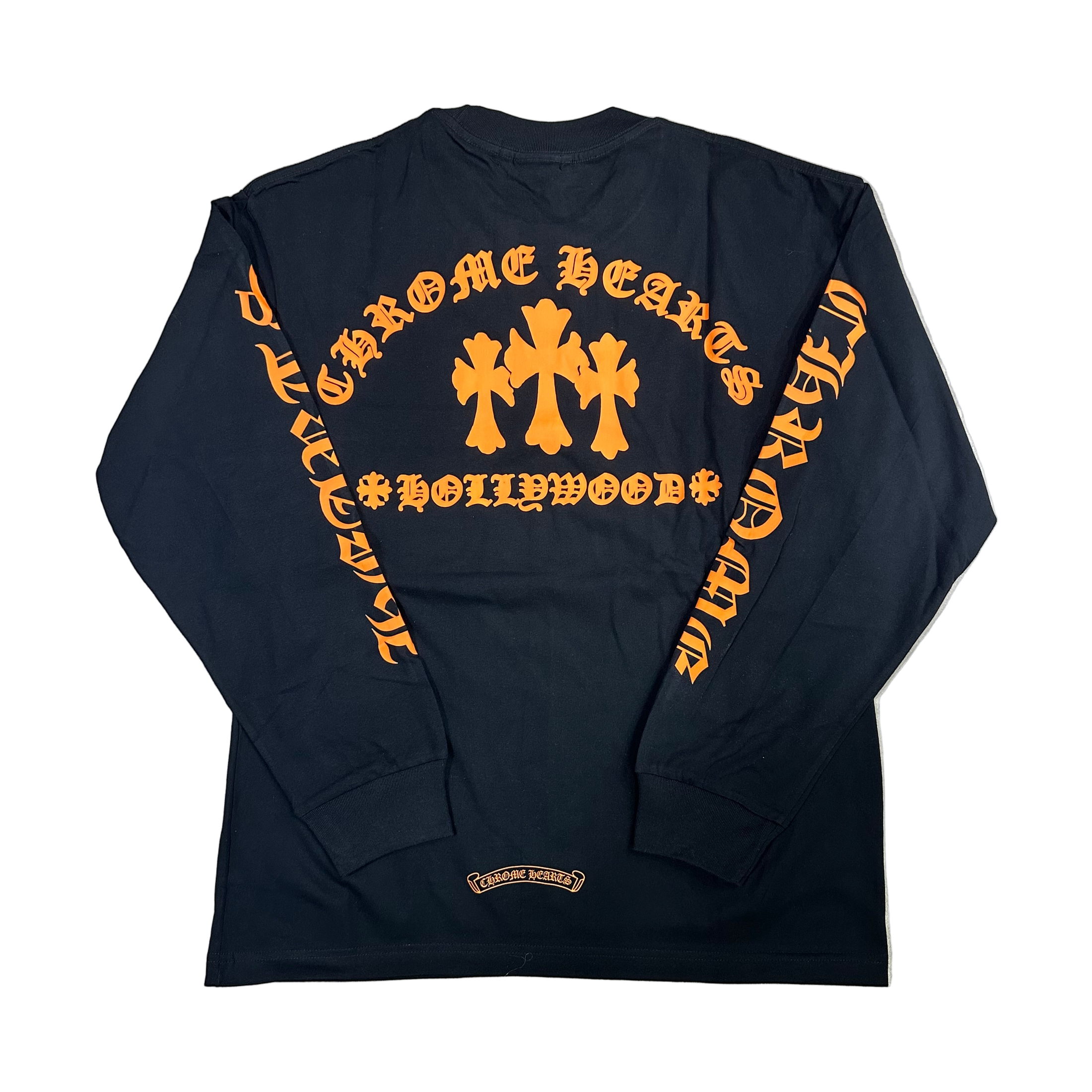 Chrome Hearts Longsleeve Logo Orange