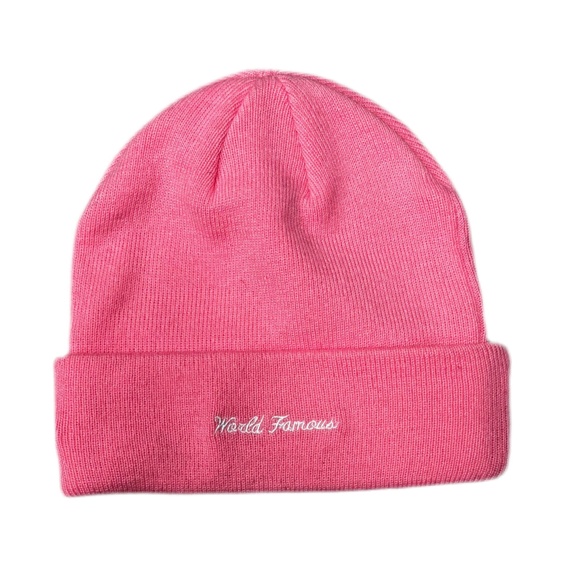 SUPREME beanie (pink)