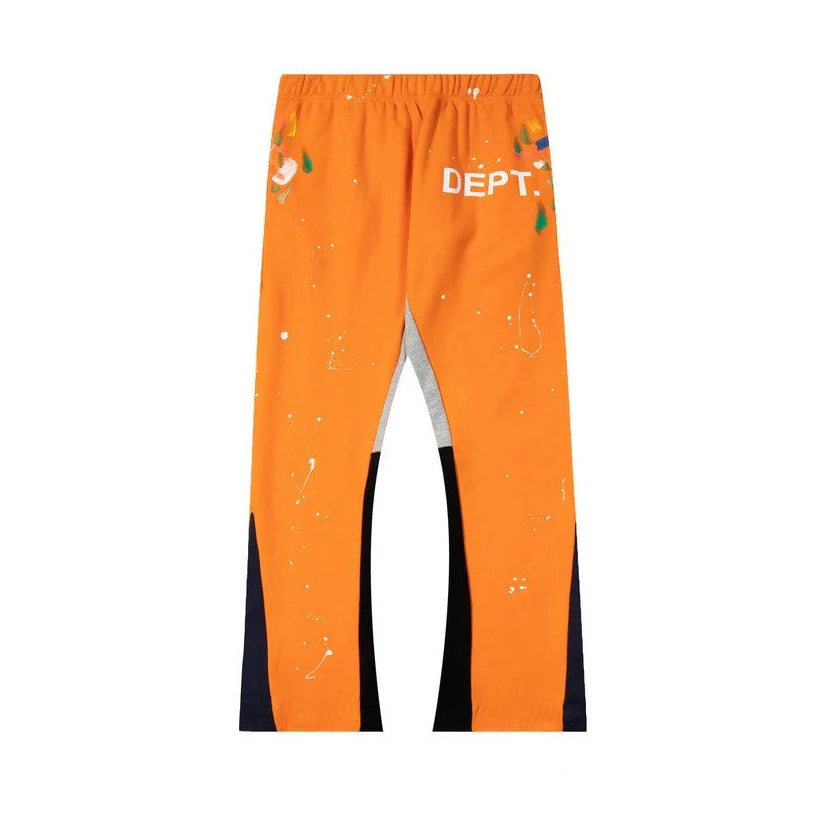 "Deconstruct" Gallery Dept. Sweatpants Orange