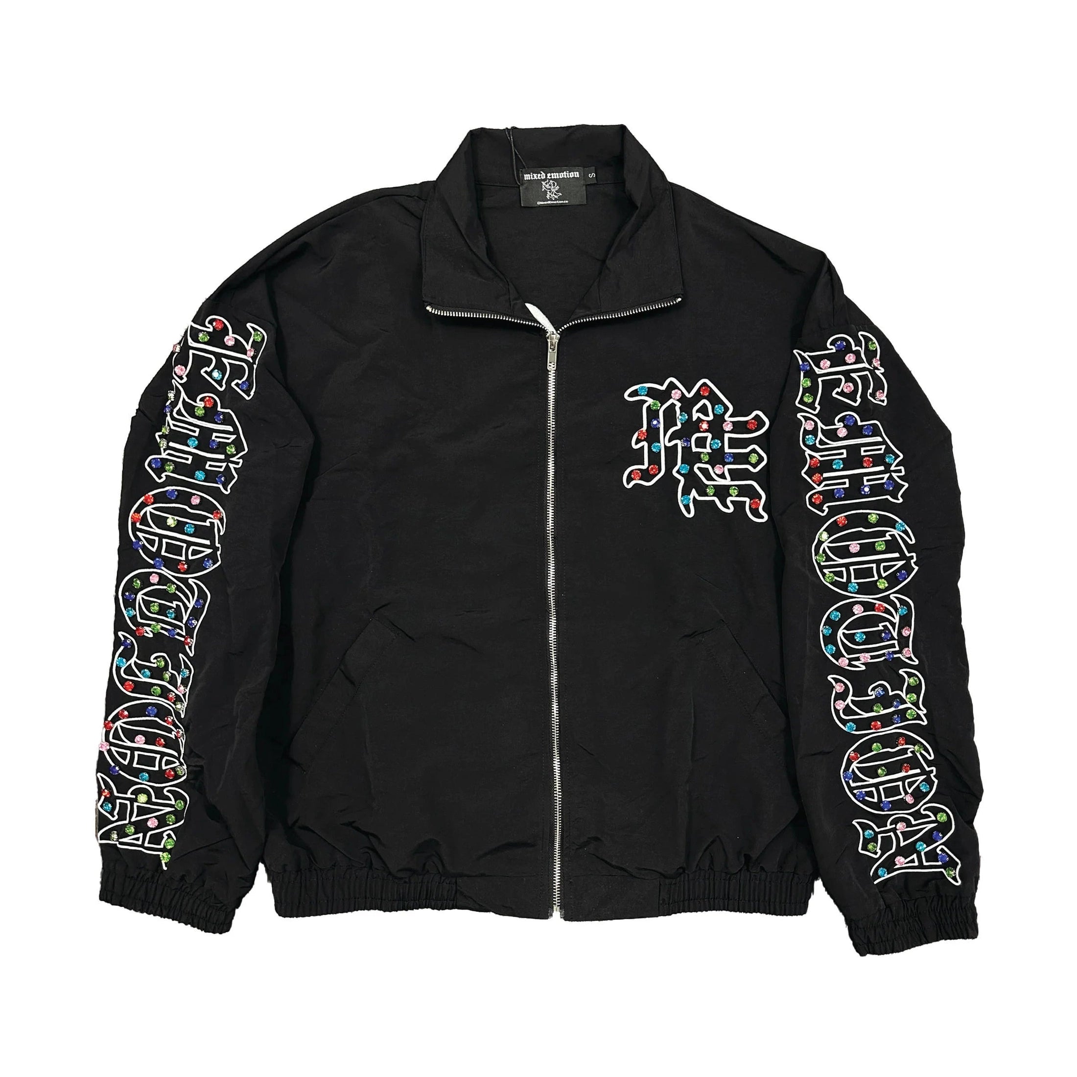 “ME” Rhinestone Nylon Jacket