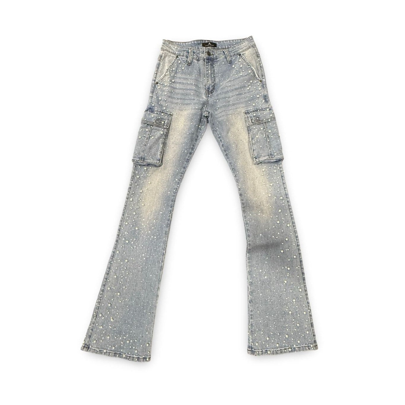 PAPER MONEY CRYSTALIZED PEARL jean