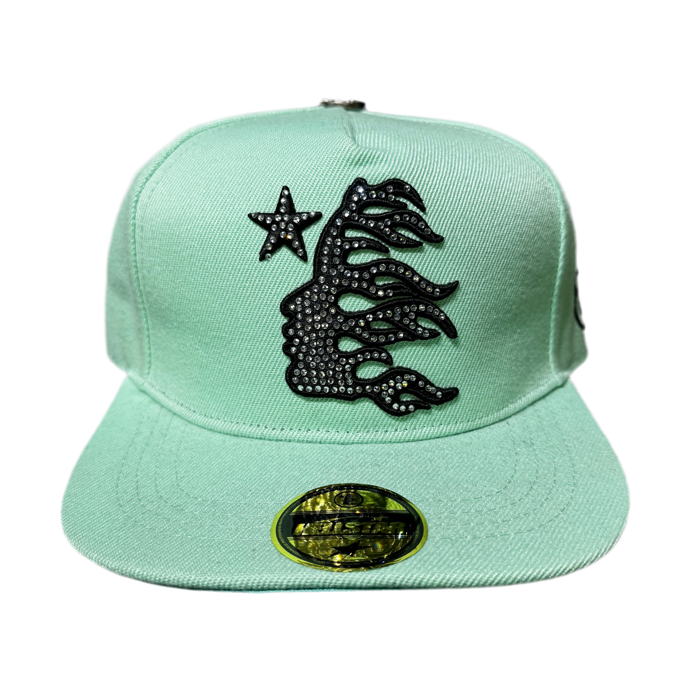 HELLSTAR LOGO DIAMANTE (verde menta)