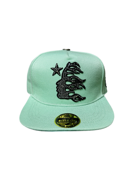 HELLSTAR LOGO DIAMANTE (verde menta)