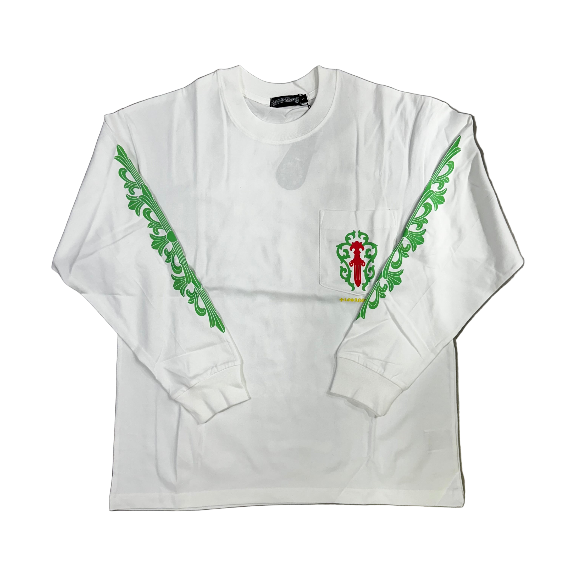 Chrome Hearts Longsleeve Logo Green/Red