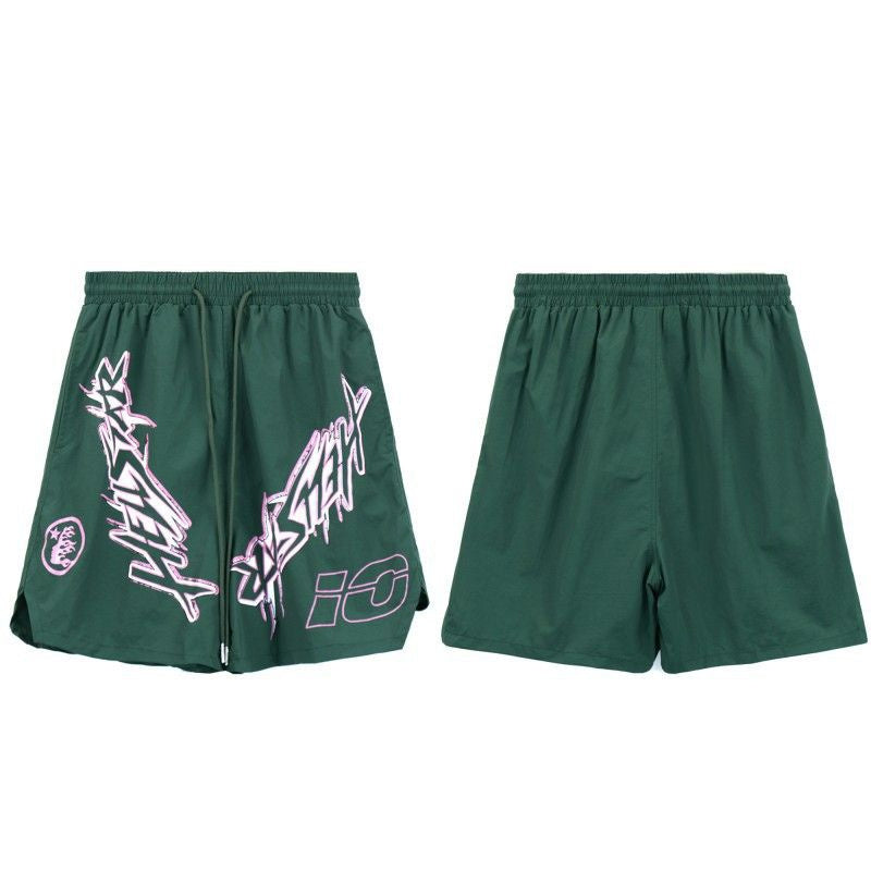 Hellstar Shorts Paint | Green