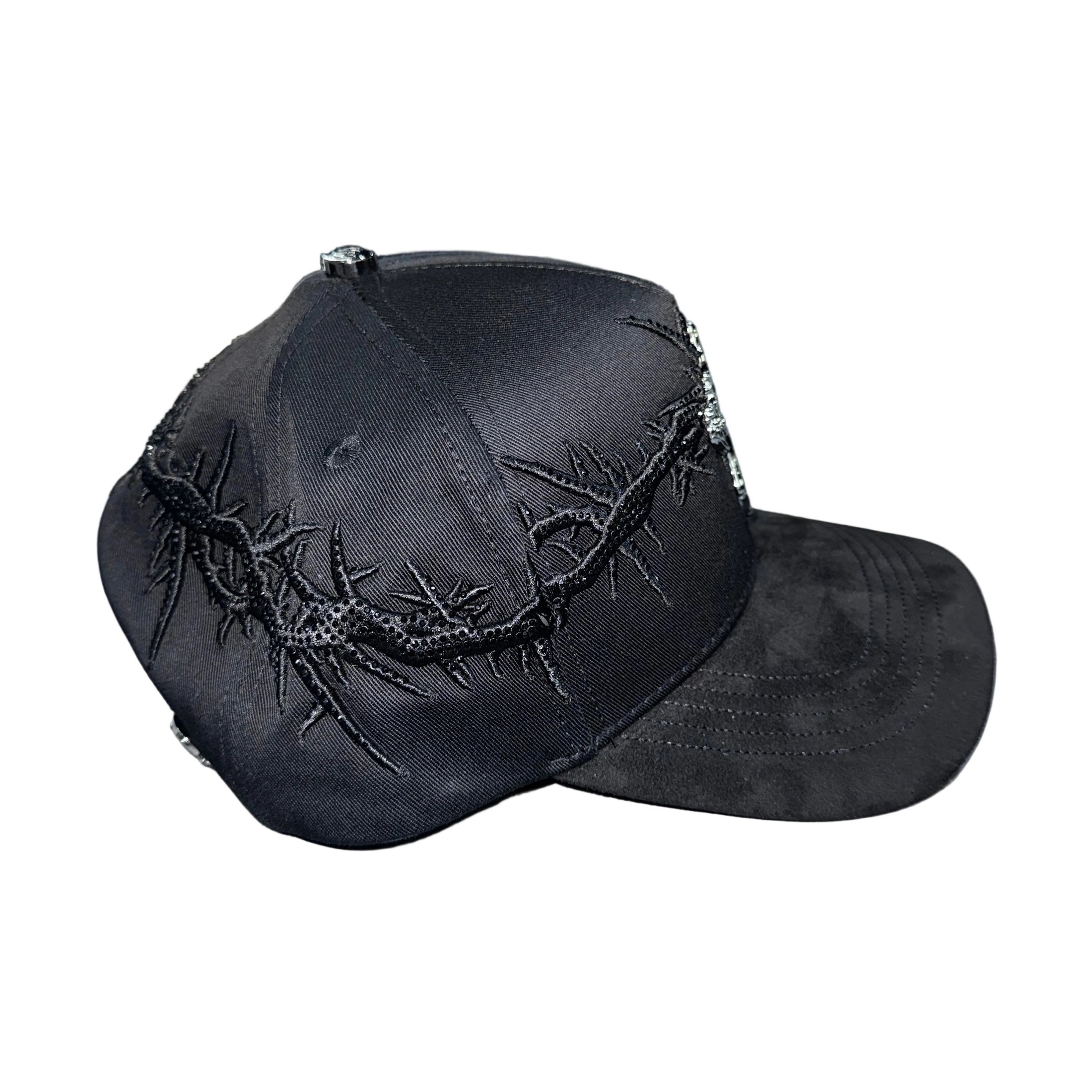 Luxury Hats Thorns Cross