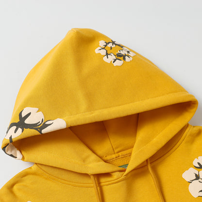 DENIM TEARS Yellow Hoodie