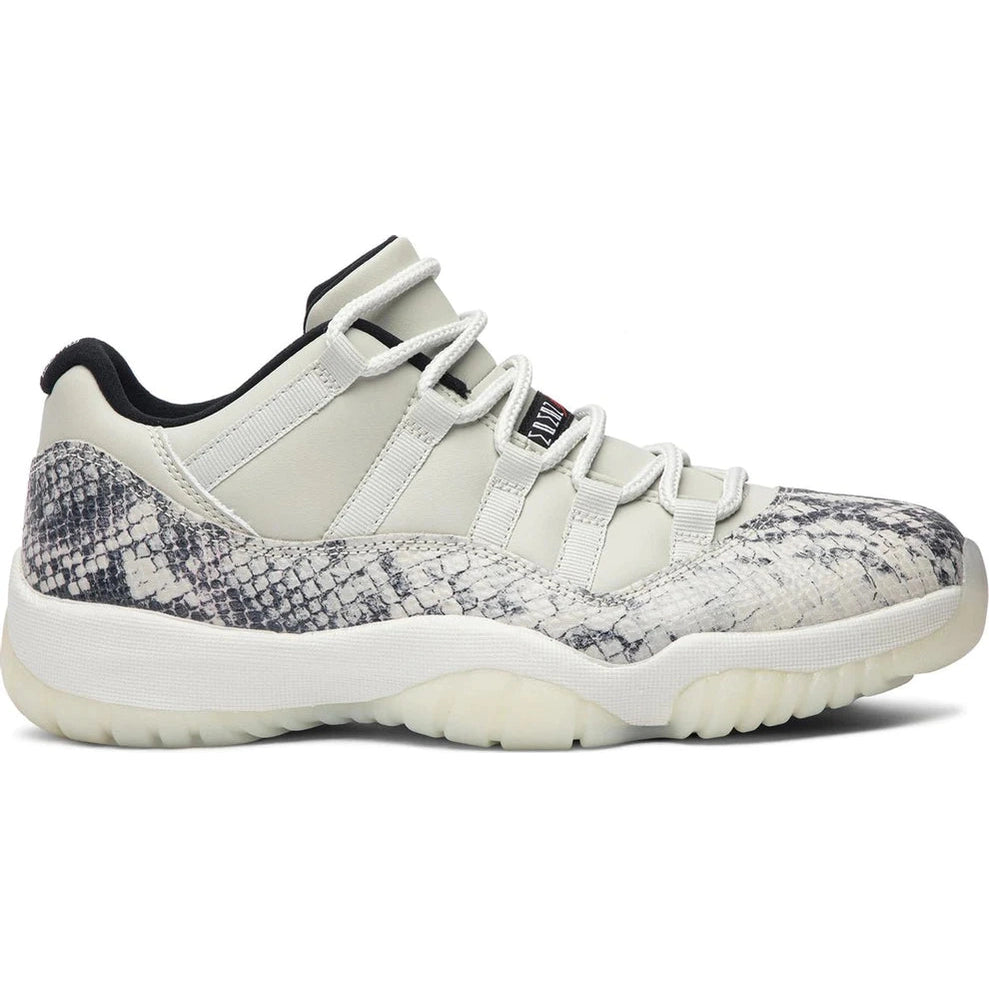 JORDAN 11 RETRO LOW "LIGHT BONE SNAKESKIN"