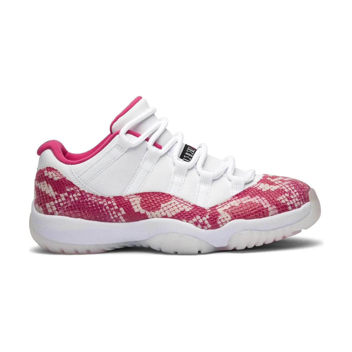 JORDAN 11 RETRO LOW "PINK SNAKESKIN"
