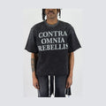 Shady F/Terry Tee Black