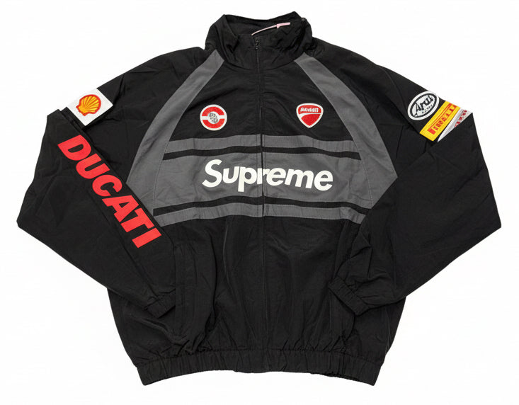 SUPREME Ducati track jacket black