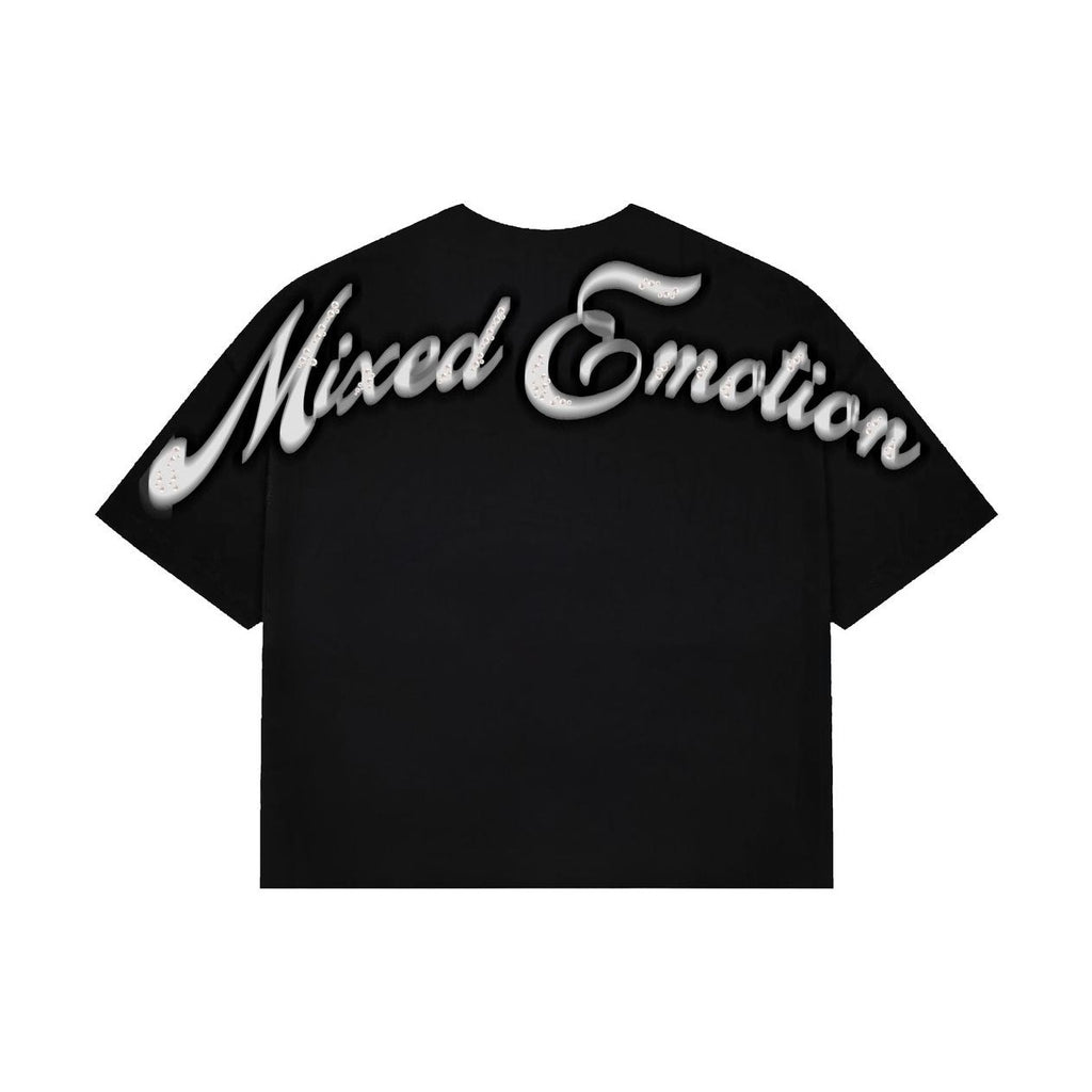 Black “Pearl” Cropped Tee Black “Pearl” Cropped Tee