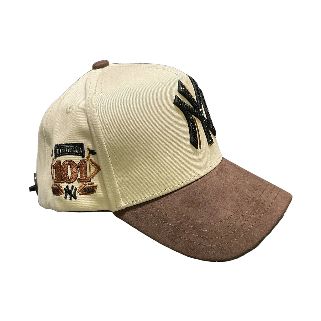 Luxury Hats NY Cream Brown