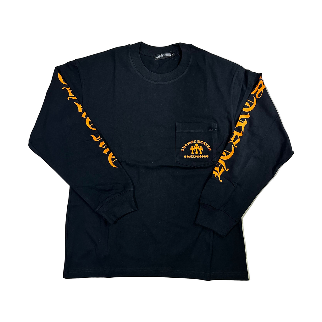Chrome Hearts Longsleeve Logo Orange