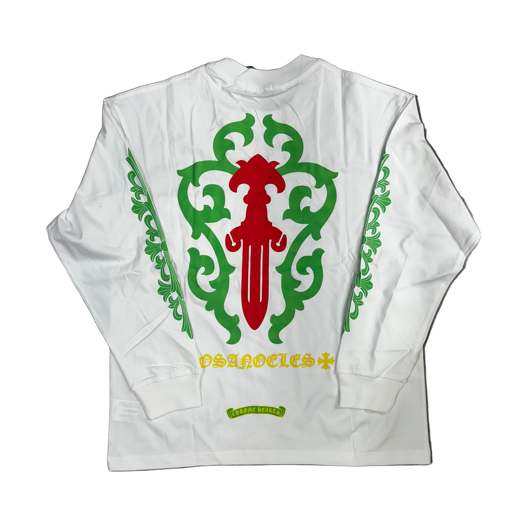 Chrome Hearts Longsleeve Logo Green/Red