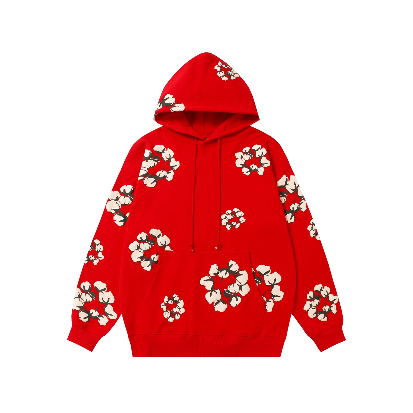 DENIM TEARS Red Hoodie