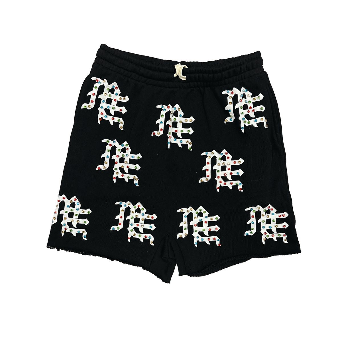 Black 'ME' Logo Shorts (Black 'ME' Logo Shorts)