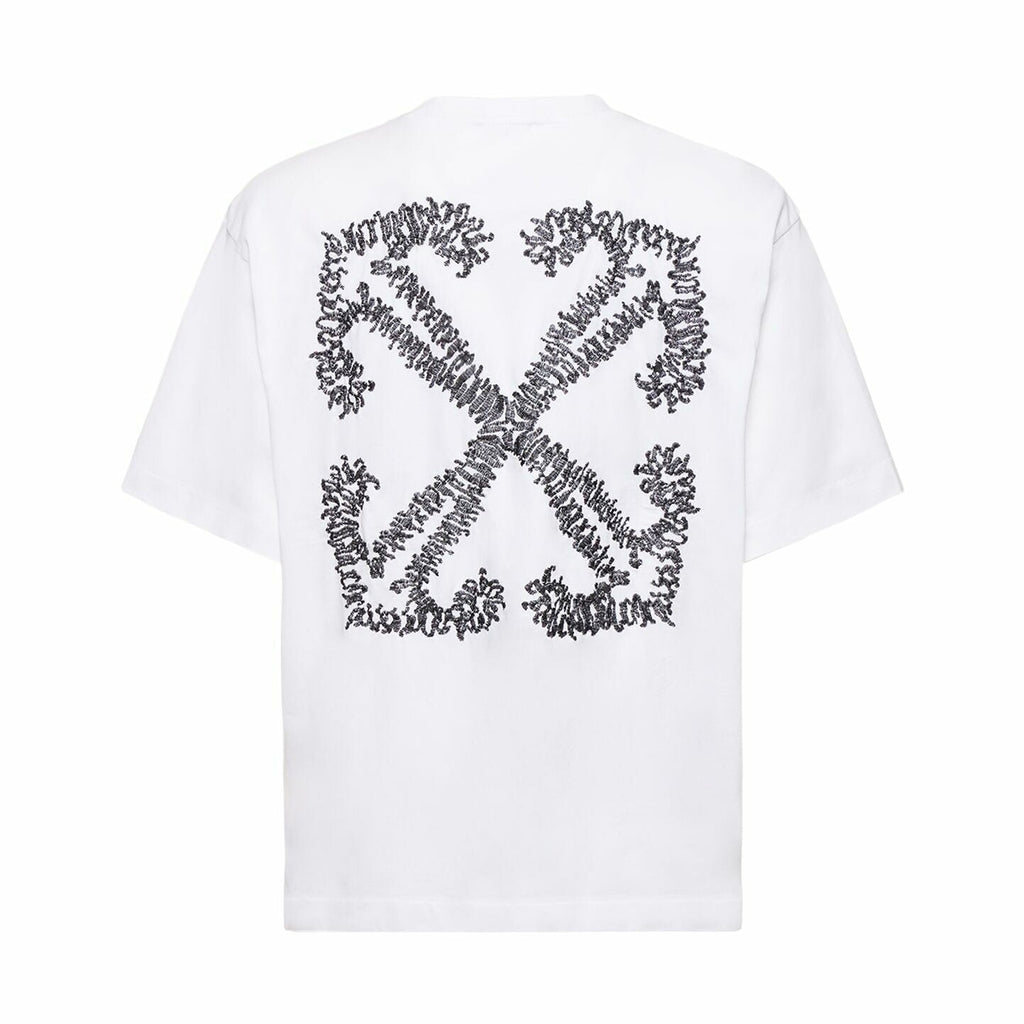 OFF-WHITE - Tattoo Arrow Skate Cotton T-shirt