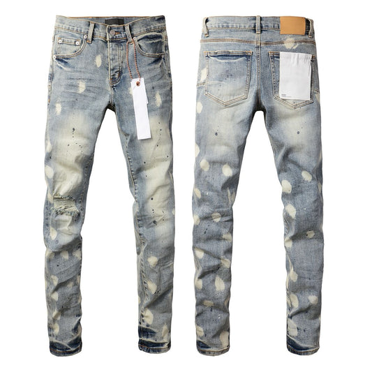 Purple jeans 33