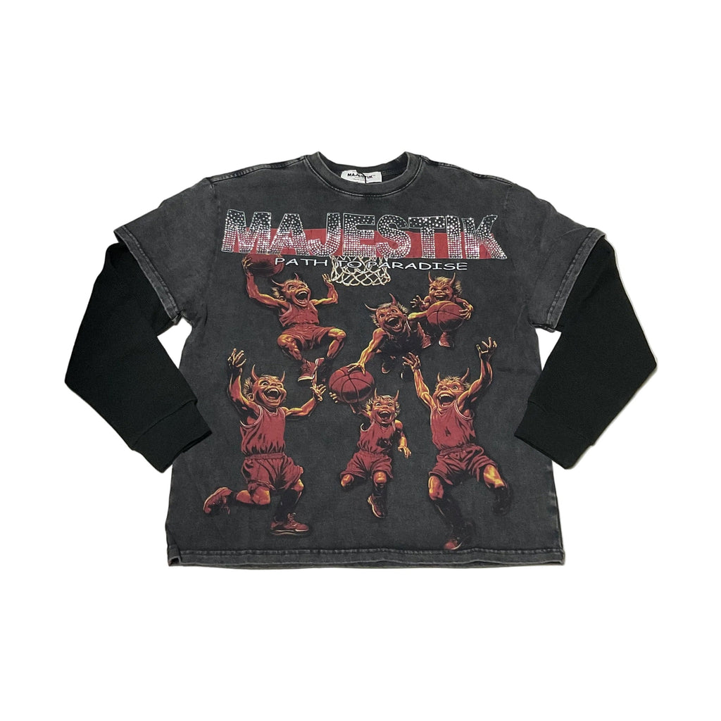Majestik ‘Hell Basketball' LongSleeve