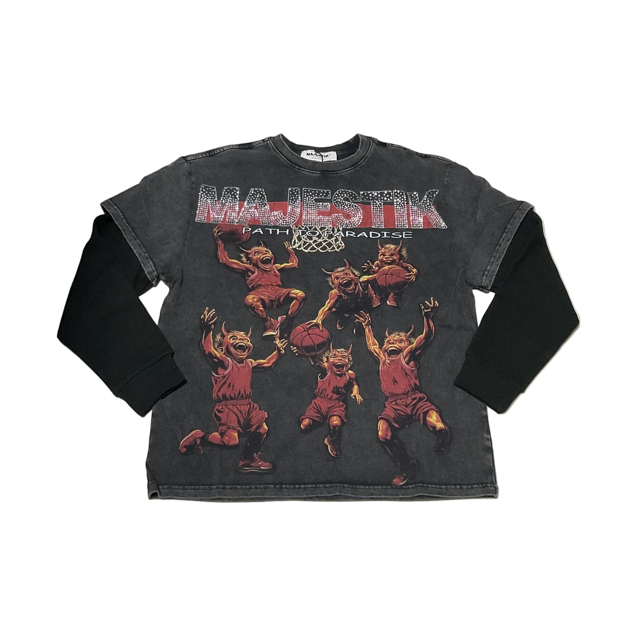 Majestik ‘Hell Basketball' LongSleeve