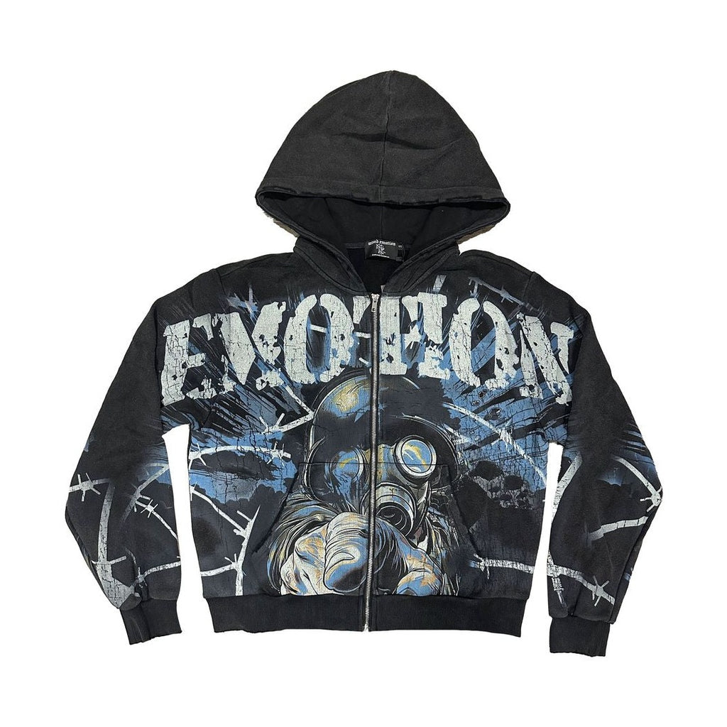 Acid Wash “Radioactive” Hoodie