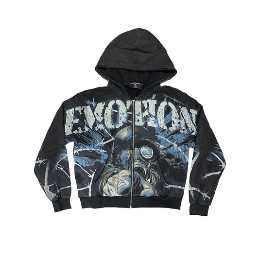 Acid Wash “Radioactive” Hoodie